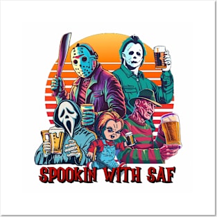 SpookIN with Saf - Everyone is HERE Posters and Art